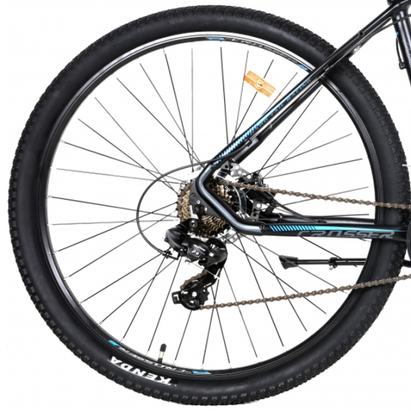 Bicicletă Crosser T02 29" 19" Black Blue Aluminiu / Pentru adulți photo 1