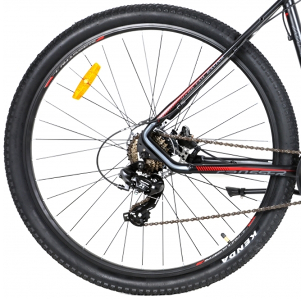 Bicicletă Crosser T02 29" 19" Black Red Aluminiu / Pentru adulți photo 1