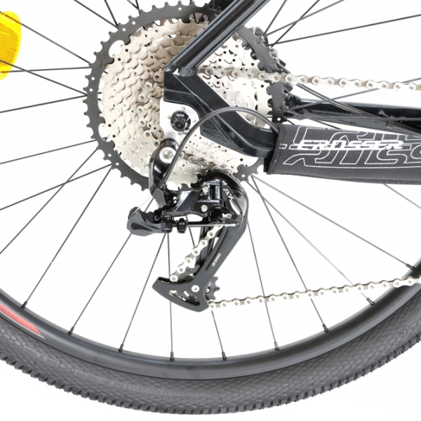 Bicicletă Crosser Shadow Original 29" 19" Black Red Aluminiu / Pentru adulți photo 1
