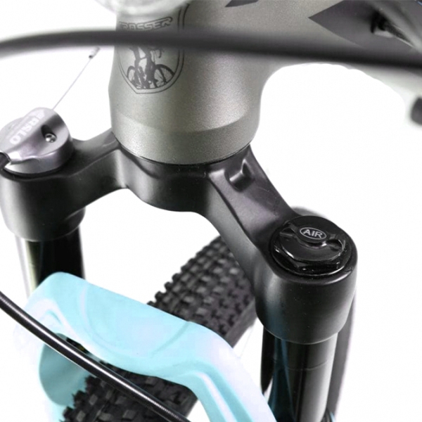 Bicicletă Crosser Solo 29" 21" Gray Blue Aluminiu / Pentru adulți photo 2