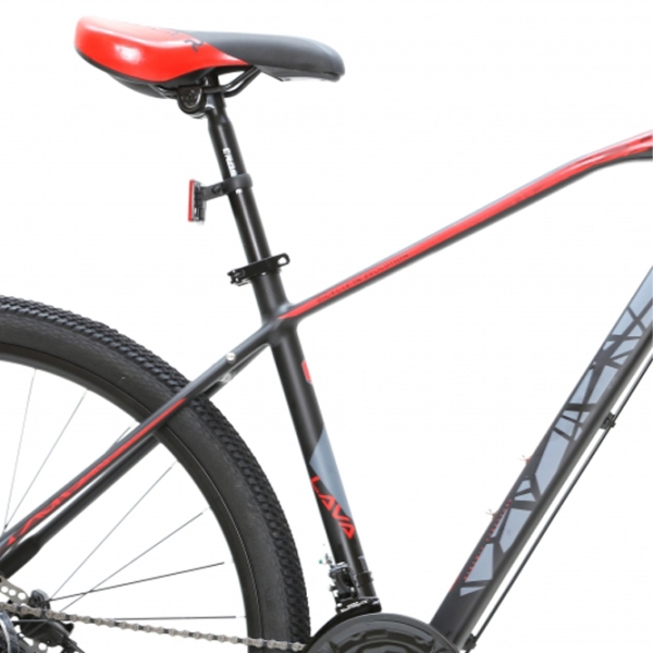 Bicicletă Crosser Lava 29" 18" Black Red Aluminiu / Pentru adulți photo 3
