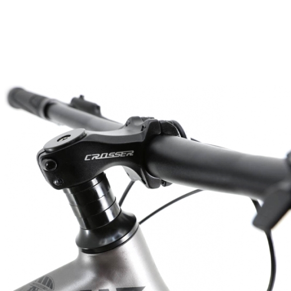 Bicicletă Crosser Solo 29" 21" Gray Orange Aluminiu / Pentru adulți photo 1