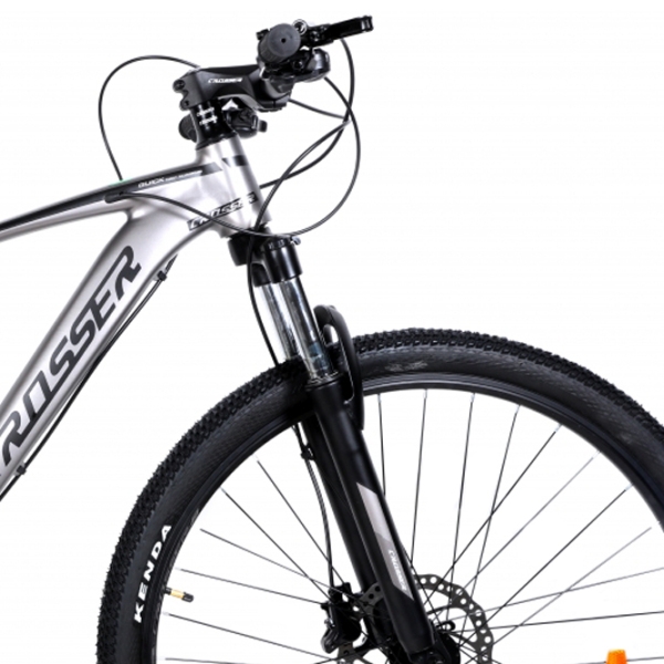 Bicicletă Crosser QUICK 29" 19" Gray Black Aluminiu / Pentru adulți photo 5