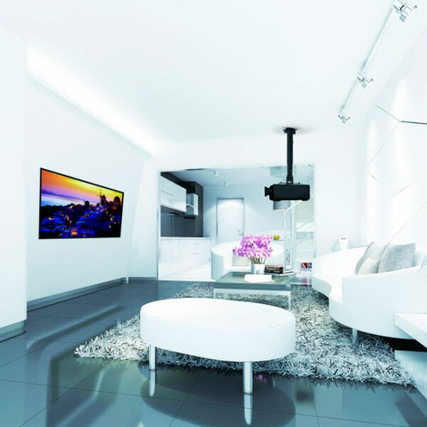 Suporturi pentru proiectoare Reflecta Tapa Universal 23055 Gray  photo 3