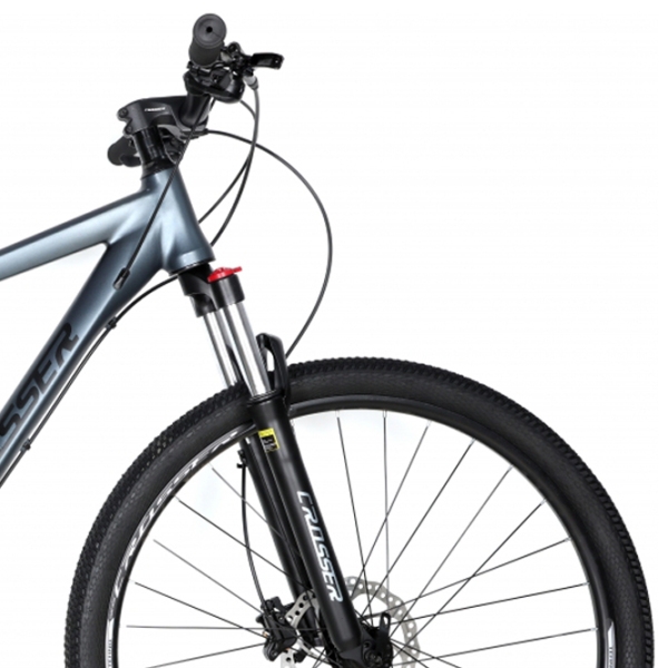 Bicicletă Crosser MT-041 29" 19" Gray Black Aluminiu / Pentru adulți photo 4
