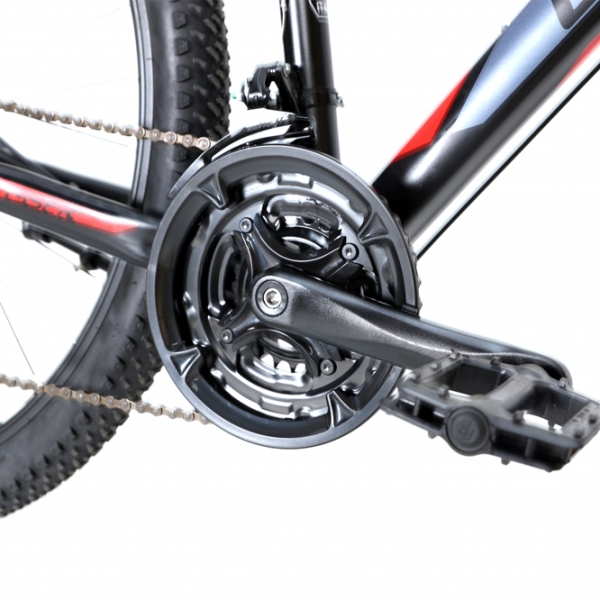 Bicicletă Crosser Leon 29" 19" Black Red Aluminiu / Pentru adulți photo 2