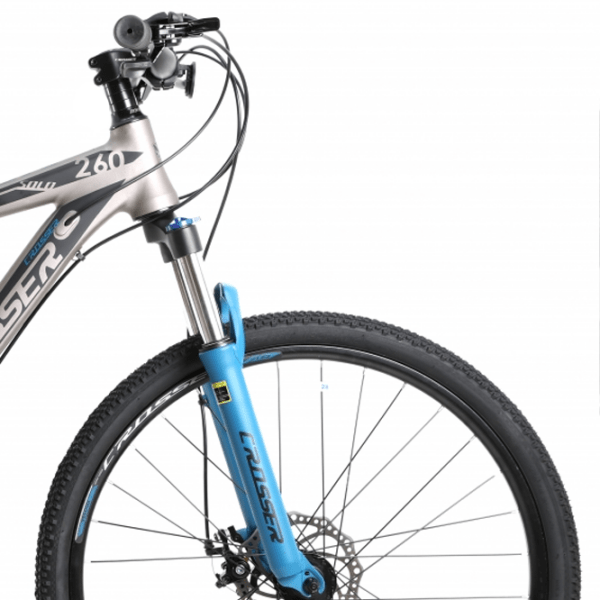 Bicicletă Crosser Solo 29" 19" Gray Blue Aluminiu / Pentru adulți photo 3