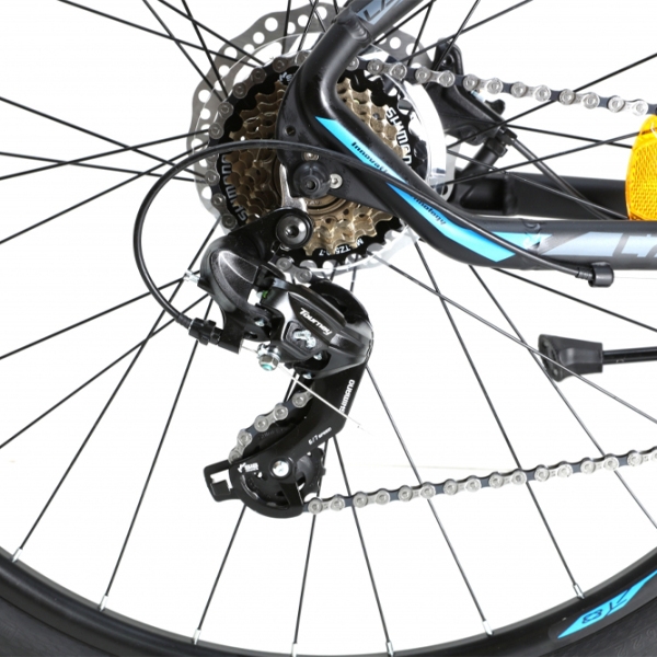 Bicicletă Crosser Lava 29" 18" Black Blue Aluminiu / Pentru adulți photo 6