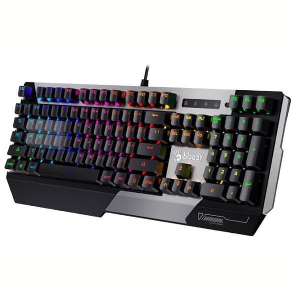 Клавиатура A4Tech Bloody B865R Серый Игровой, Проводная photo 3