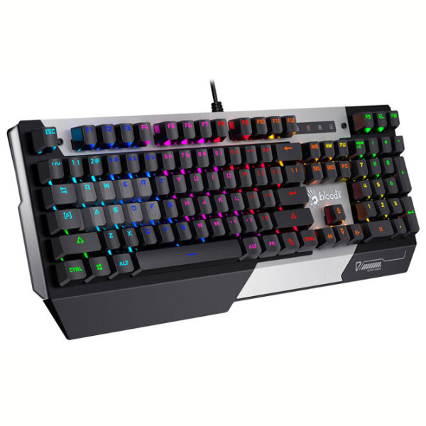 Клавиатура A4Tech Bloody B865R Серый Игровой, Проводная photo 4