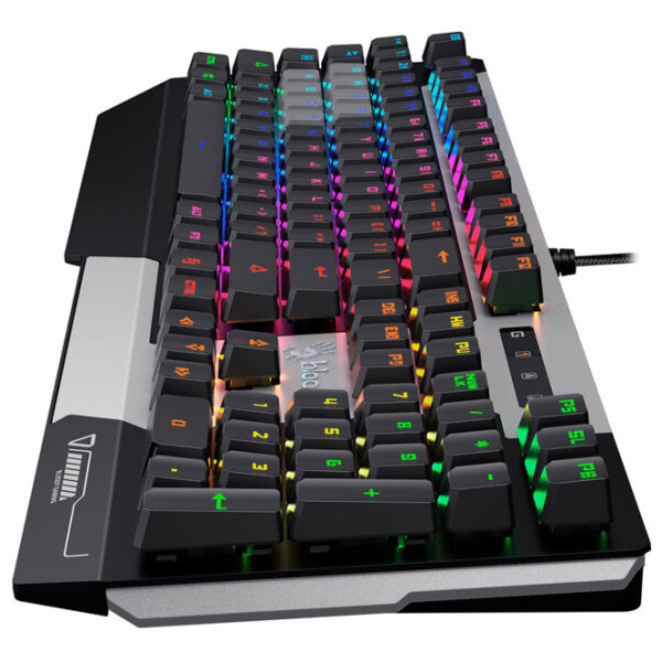 Клавиатура A4Tech Bloody B865R Серый Игровой, Проводная photo 6