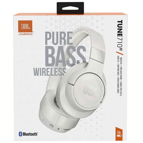 Наушники JBL T710BT Белый Беспроводные / Персональный / Накладные photo 4