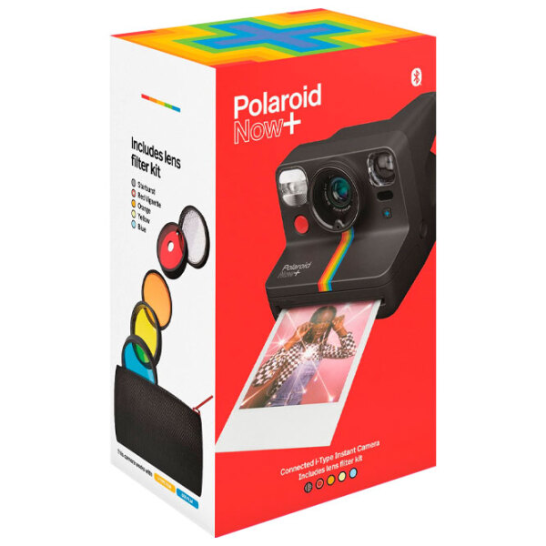 Cameră Foto Instant Polaroid Now Black + Instant Film 750 mAh, 550 mm photo 8