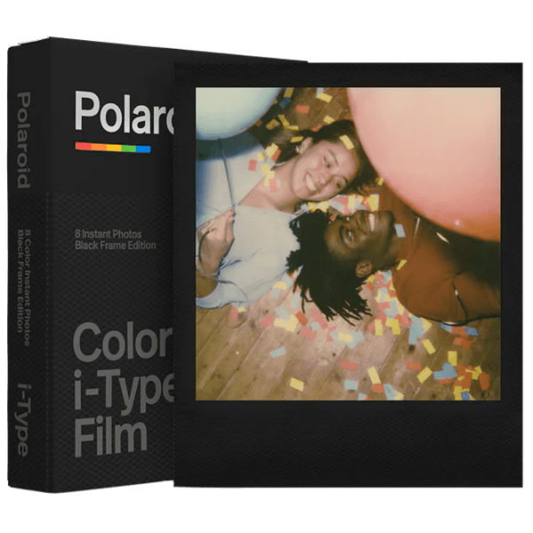 Фотобумага для Polaroid I-Type (8шт.) Черный Цветная photo 1