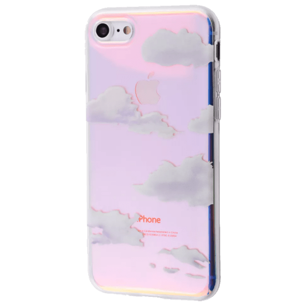 Чехол для смартфона Apple iPhone 7/ 8/ SE2 (Sky) Розовый Белый WAVE, TPU, Back photo 1