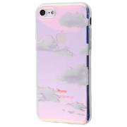 Чехол для смартфона Apple iPhone 7/ 8/ SE2 (Sky) Розовый Белый WAVE, TPU, Back
