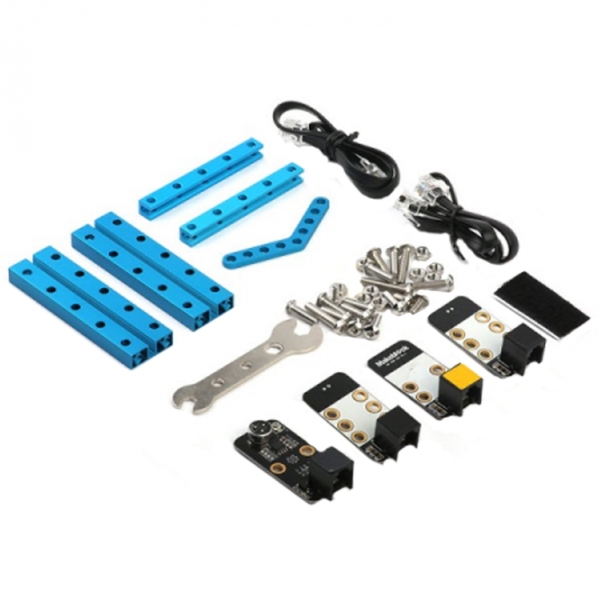 Set suplimentar Makeblock mBot v1.1 Add-On Pack - Interactive Light & Sound MB-009-072 Blue  photo 7