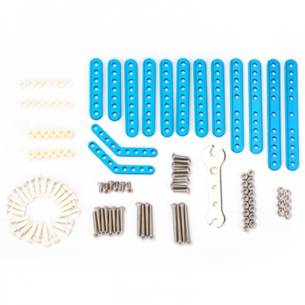 Set suplimentar Makeblock mBot v1.1 Add-On Pack - Six-legged Robot MB-009-070 Blue  photo 4
