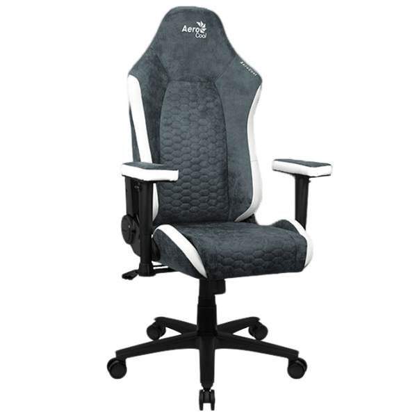 Scaun Gaming AeroCool Crown AeroSuede 4711099471225 Blue Steel  photo 3