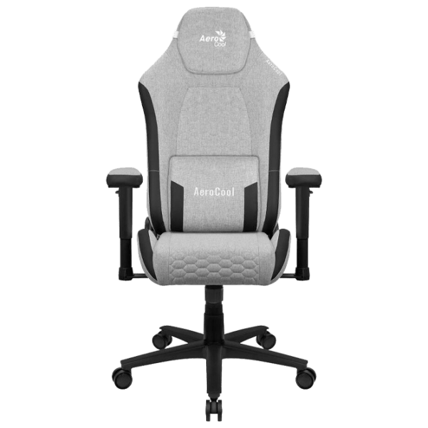 Scaun Gaming AeroCool Crown AeroWeave 4711099471249 Grey Ash  photo 1