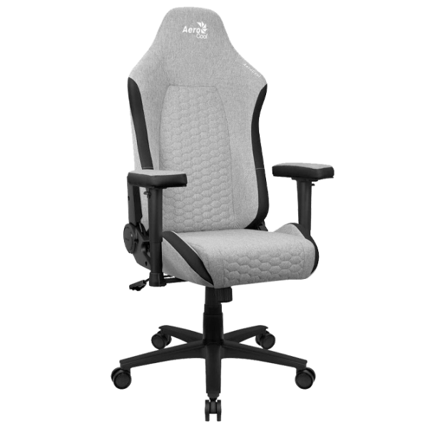 Scaun Gaming AeroCool Crown AeroWeave 4711099471249 Grey Ash  photo 2