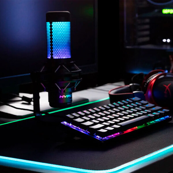 Covoraș pentru mouse HyperX Pulsefire Mat RGB RGB Black 900 x 420 x 3 mm photo 5