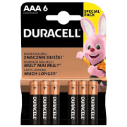 Baterie Duracell K6 AAA (6 buc.) 