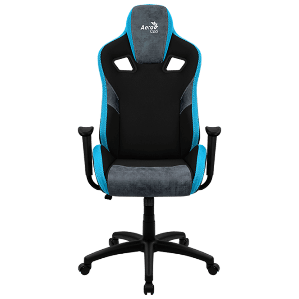 Scaun Gaming AeroCool COUNT 4710562751260 Blue Steel  photo 2