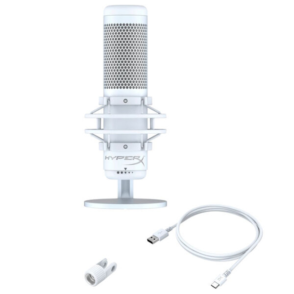 Microfon HyperX QuadCast S White  photo 5