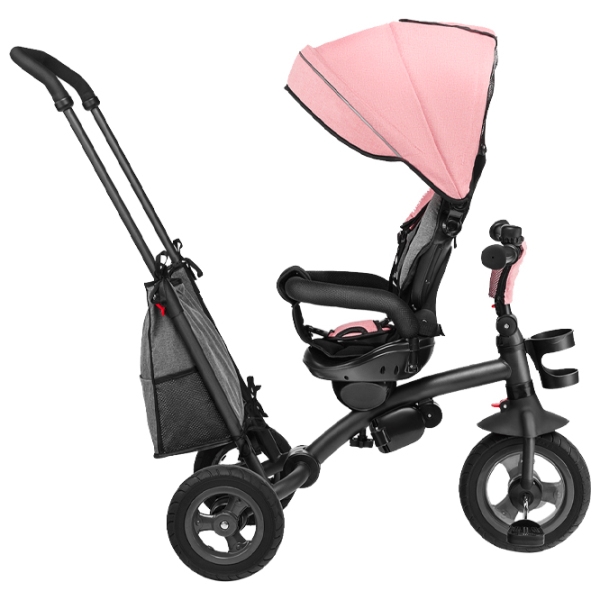 Triciclu Lionelo Tris Stone Pink Aluminiu/ Pentru copii photo 3