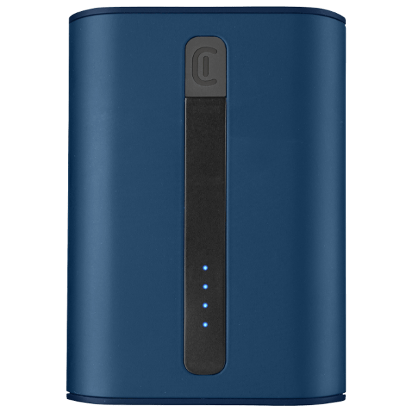 Power Bank 10000 mAh Cellularline Thunder (20 W) Blue  photo 1