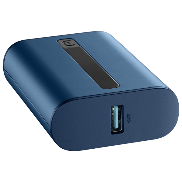 Power Bank 10000 mAh Cellularline Thunder (20 W) Blue  photo 4