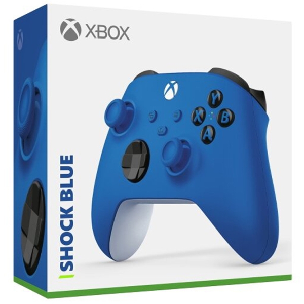 Gamepad Microsoft Xbox Series Shock Blue Fără fir / 12 buttons photo 5