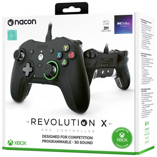 Gamepad Nacon Revolution X (Xbox Series S) Black Cu fir / 17 buttons photo 8