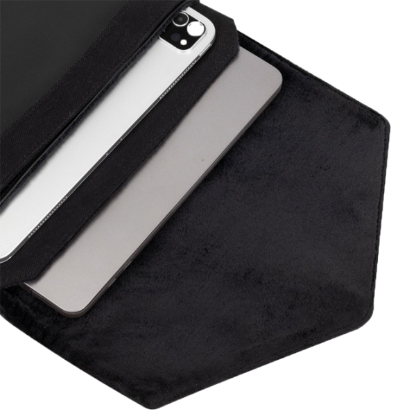 Чехол для ноутбука RivaCase Canvas Sleeve Apple MacBook Pro 14" Черный  photo 7