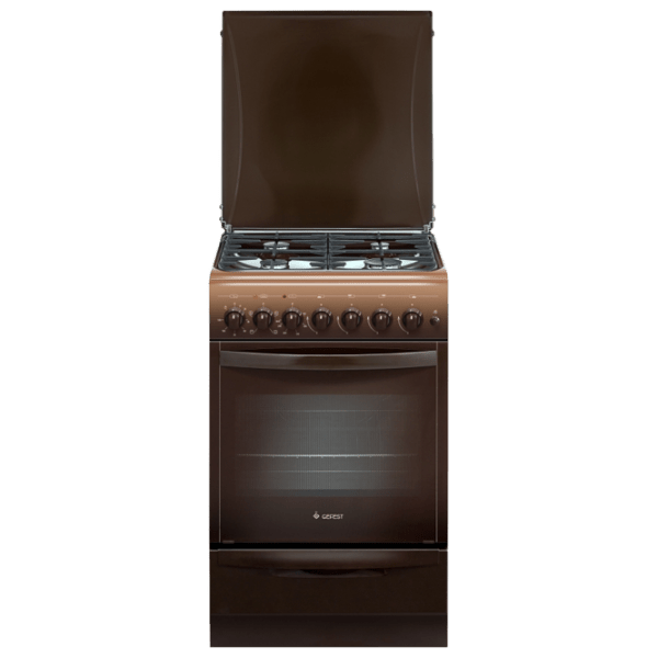 Aragaz Gefest 5102-02 0001 Brown Tipul plitei: Pe gaz, 55 l, Tipul cuptorului: Electric photo 1