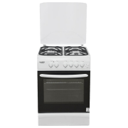 Плита Bauer TE 6640 WITC Белый Тип плиты: Газовая, 60 л, Тип духовки: Электрическая