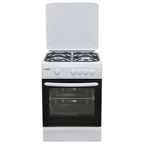 Aragaz Bauer TG 6640 WIC White Tipul plitei: Pe gaz, 65 l, Tipul cuptorului: Pe gaz photo 1