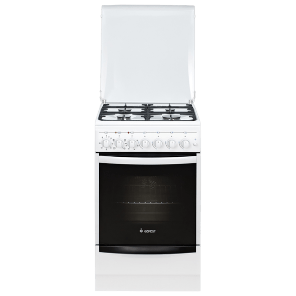 Aragaz Gefest 5102-02 White Tipul plitei: Pe gaz, 55 l, Tipul cuptorului: Electric photo 1