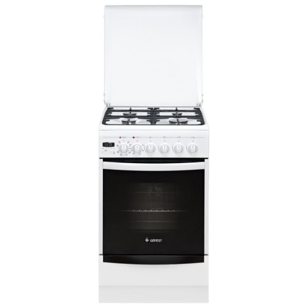 Aragaz Gefest 5102-03 White Tipul plitei: Pe gaz, 55 l, Tipul cuptorului: Electric photo 1