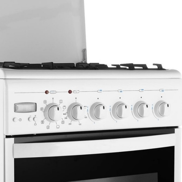Aragaz Gefest 5102-03 White Tipul plitei: Pe gaz, 55 l, Tipul cuptorului: Electric photo 2