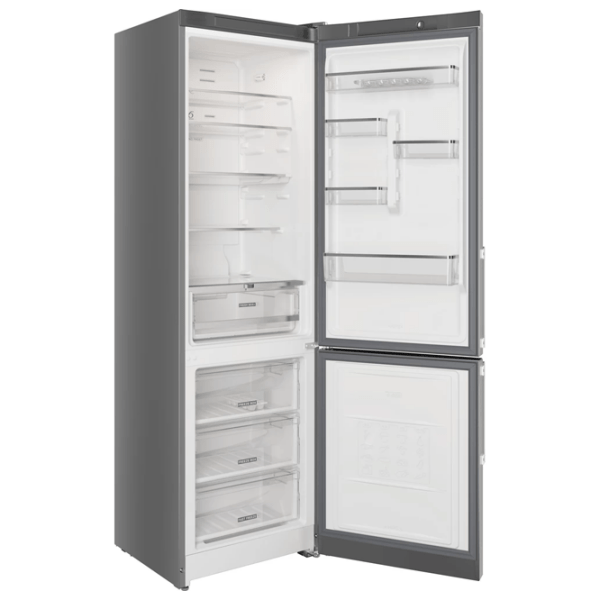 Frigider Whirlpool WTS 7201 MX Inox 239l/ No Frost, 83l/ No Frost, A+ photo 5