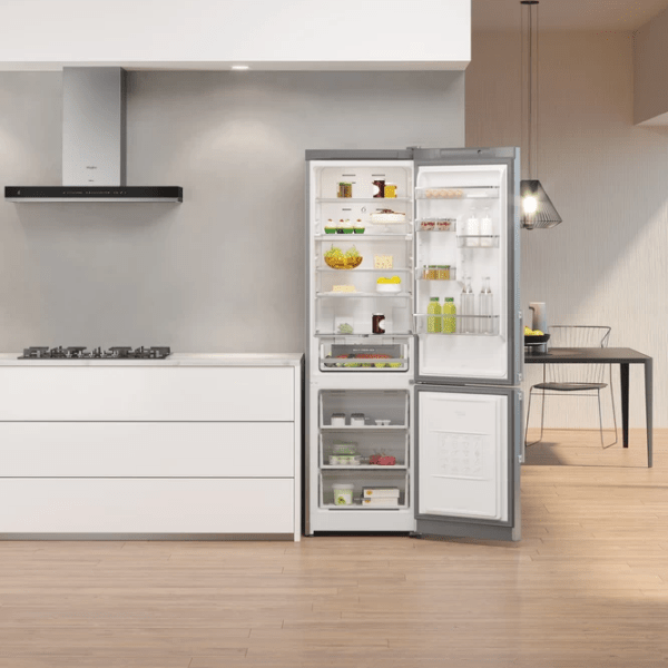Frigider Whirlpool WTS 7201 MX Inox 239l/ No Frost, 83l/ No Frost, A+ photo 10