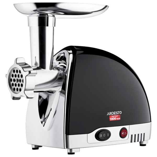 Mașină de tocat carne Ardesto MGL-2250R Black 200 W/ 1800 W, 2 kg/ min photo 1