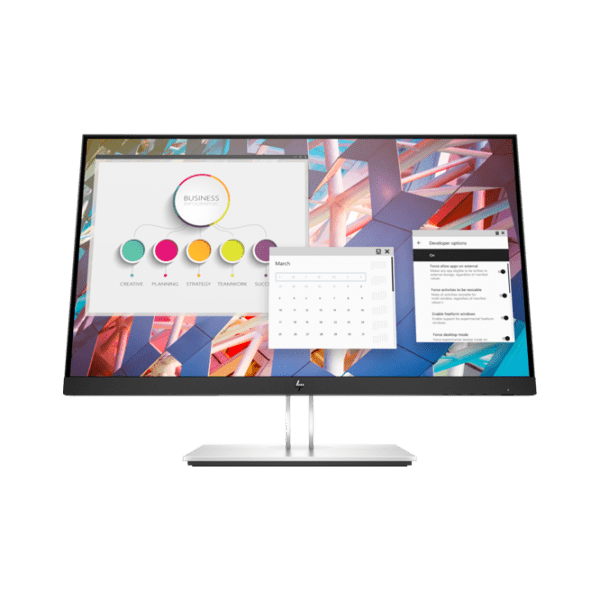 Монитор HP E24 G4 Серебристый 23.8" Full HD IPS photo 1