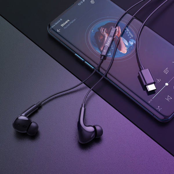 Căști Hoco M1 Pro Black Cu fir / Personal / In ear photo 5