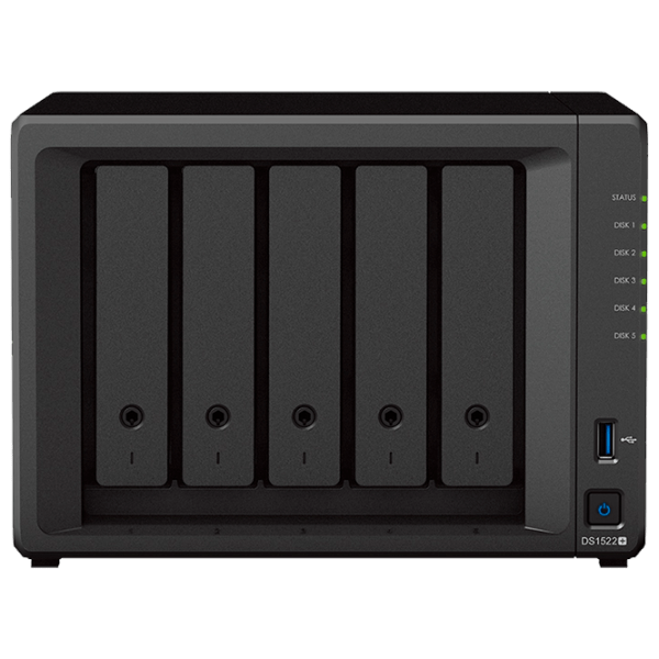DiscStation Synology DS1522+ Black  photo 1