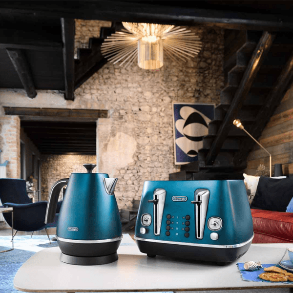 Ceainic electric Delonghi KBI2001.BL Blue 2000 W, 1.7 l, Material interior: Inox photo 3