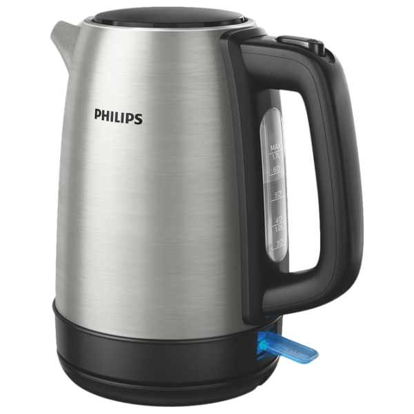 Электрочайник Philips HD9350/ 90 Нержавеющая сталь 2200 Вт, 1.7 л, Внутреннее покрытие: Нержавеющая сталь photo 2