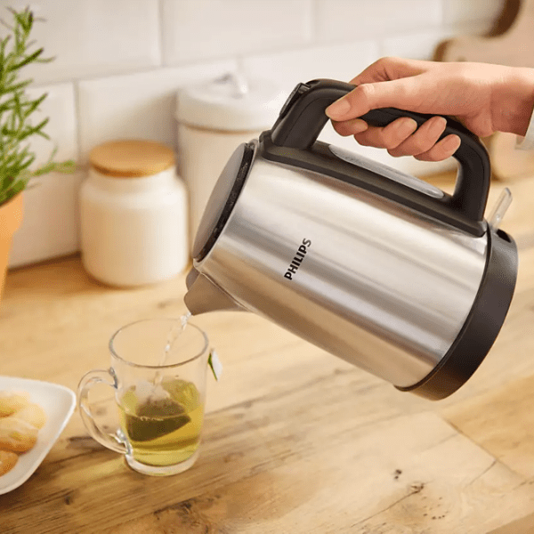 Электрочайник Philips HD9350/ 90 Нержавеющая сталь 2200 Вт, 1.7 л, Внутреннее покрытие: Нержавеющая сталь photo 5